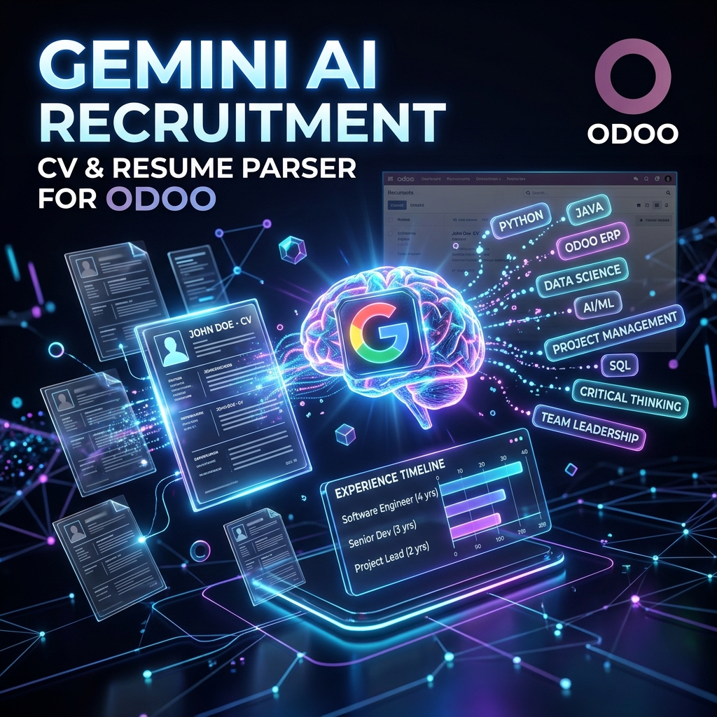 [OCR-REC-17] Gemini AI Recruitment CV & Resume Parser (17.0)